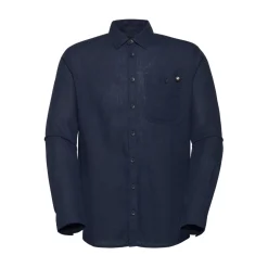 Mammut Alvra Summer LS Shirt, herre (Marine)