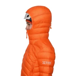 Mammut Eiger Nordwand Light Down IN Hooded Dunjakke, dame (Eiger Orange)