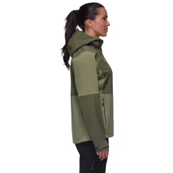 Mammut Linard Guide HS Hooded Skaljakke, dame (Dark Marsh)