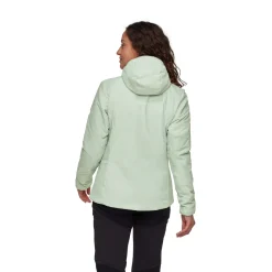Mammut Rime IN Hooded Fiberjakke, dame (Silver Sage)