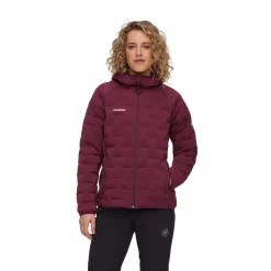 Mammut Sender IN Hooded jakke, dame (Vin)