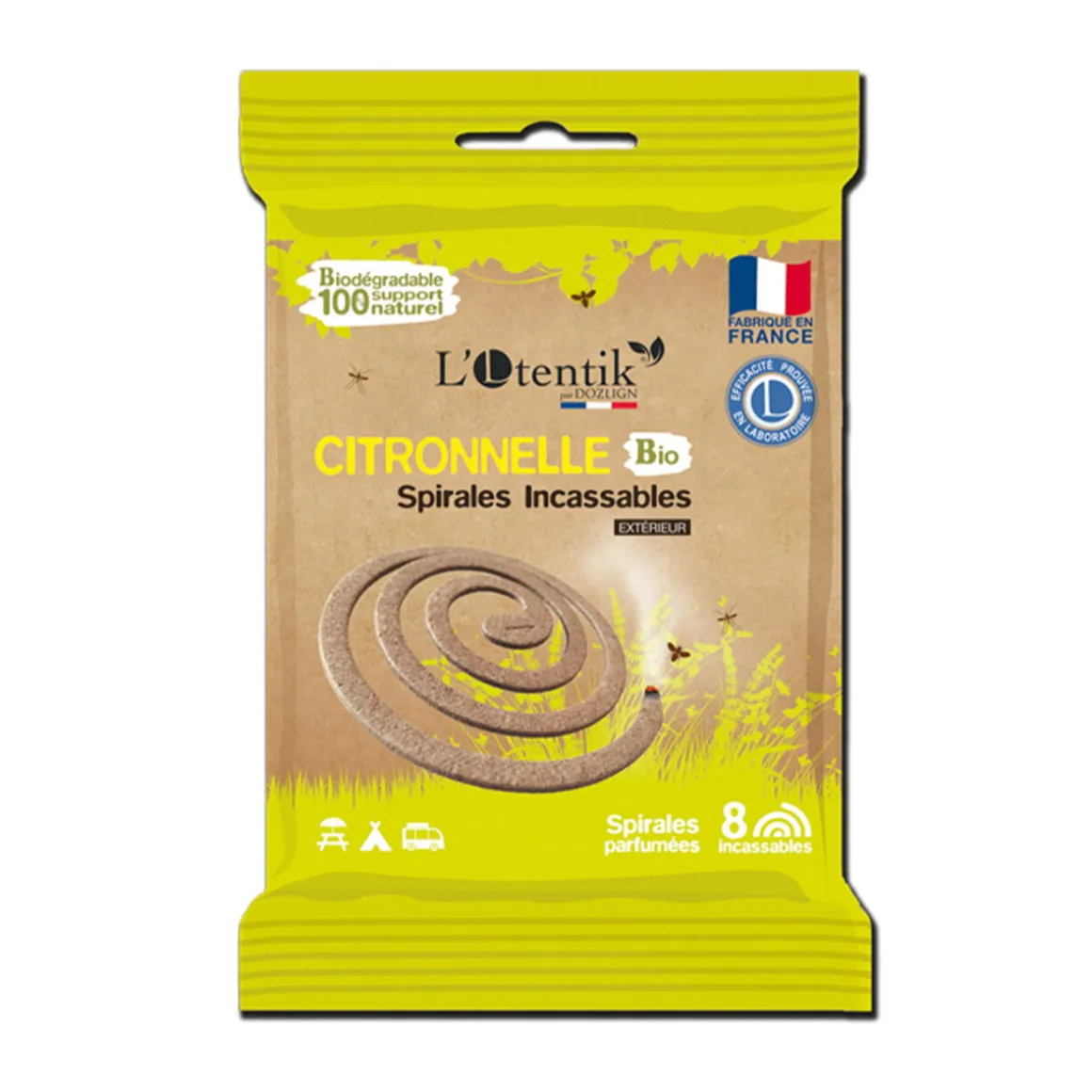Myggespiral L'Otentik 8 Stk/Æske