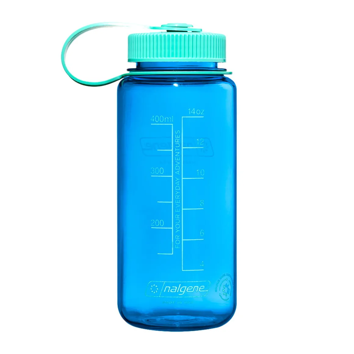 Nalgene Wide Mouth Sustain drikkedunk 500 ml (Cornflower Blue)