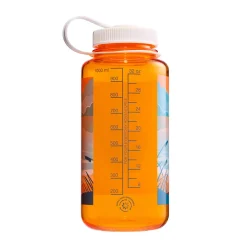 Nalgene Wide Mouth Sustain drikkedunk 1 L (Clementine Sunset)