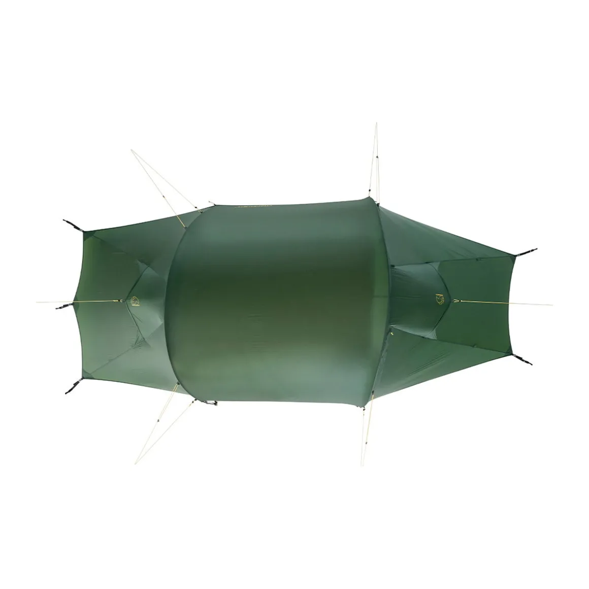 Nordisk Halland 2 LW 2.0, 2-personers telt (Green)