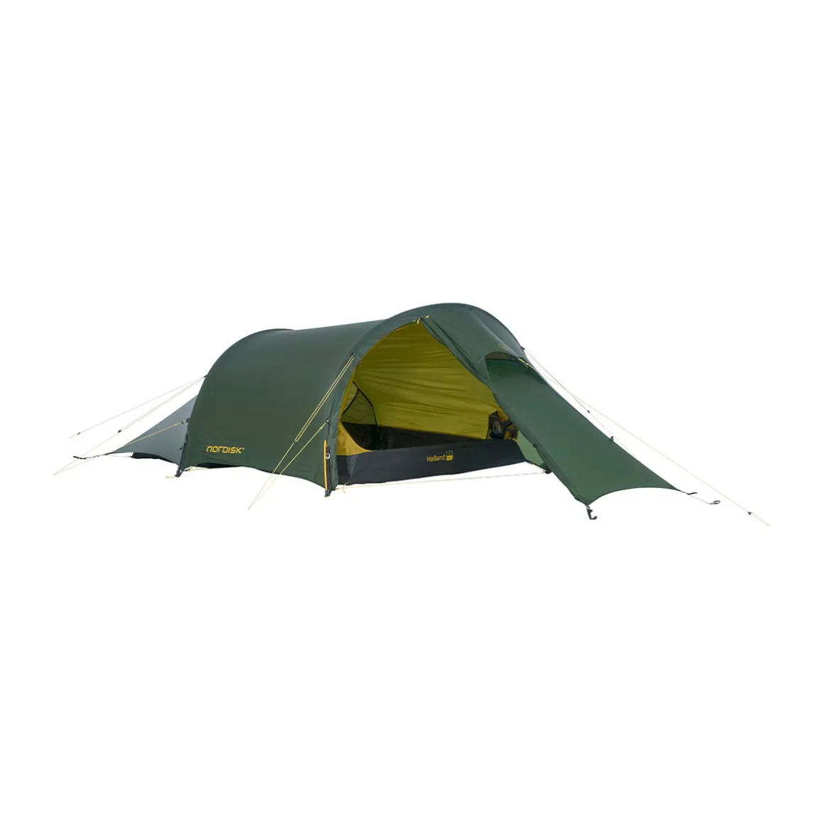 Nordisk Halland 2 LW 2.0, 2-personers telt (Green)