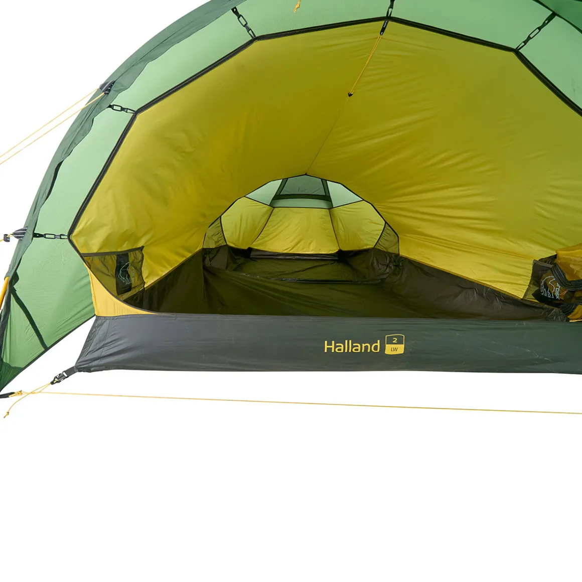 Nordisk Halland 2 LW 2.0, 2-personers telt (Green)