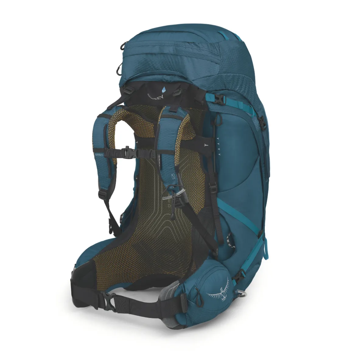 Osprey Atmos AG 65 L vandrerygsæk, herre (Venturi Blue)