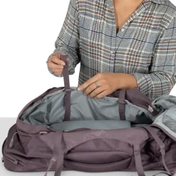 Osprey Fairview 40 L rejsetaske, dame (Graphite Purple)
