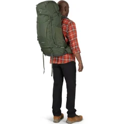 Osprey Kestrel 58 L vandrerygsæk, herre (Bonsai Green)