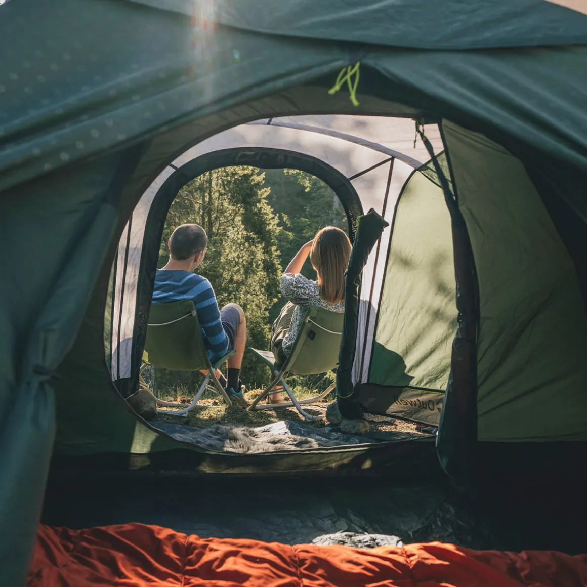 Outwell Cloud 5 campingtelt (Green)
