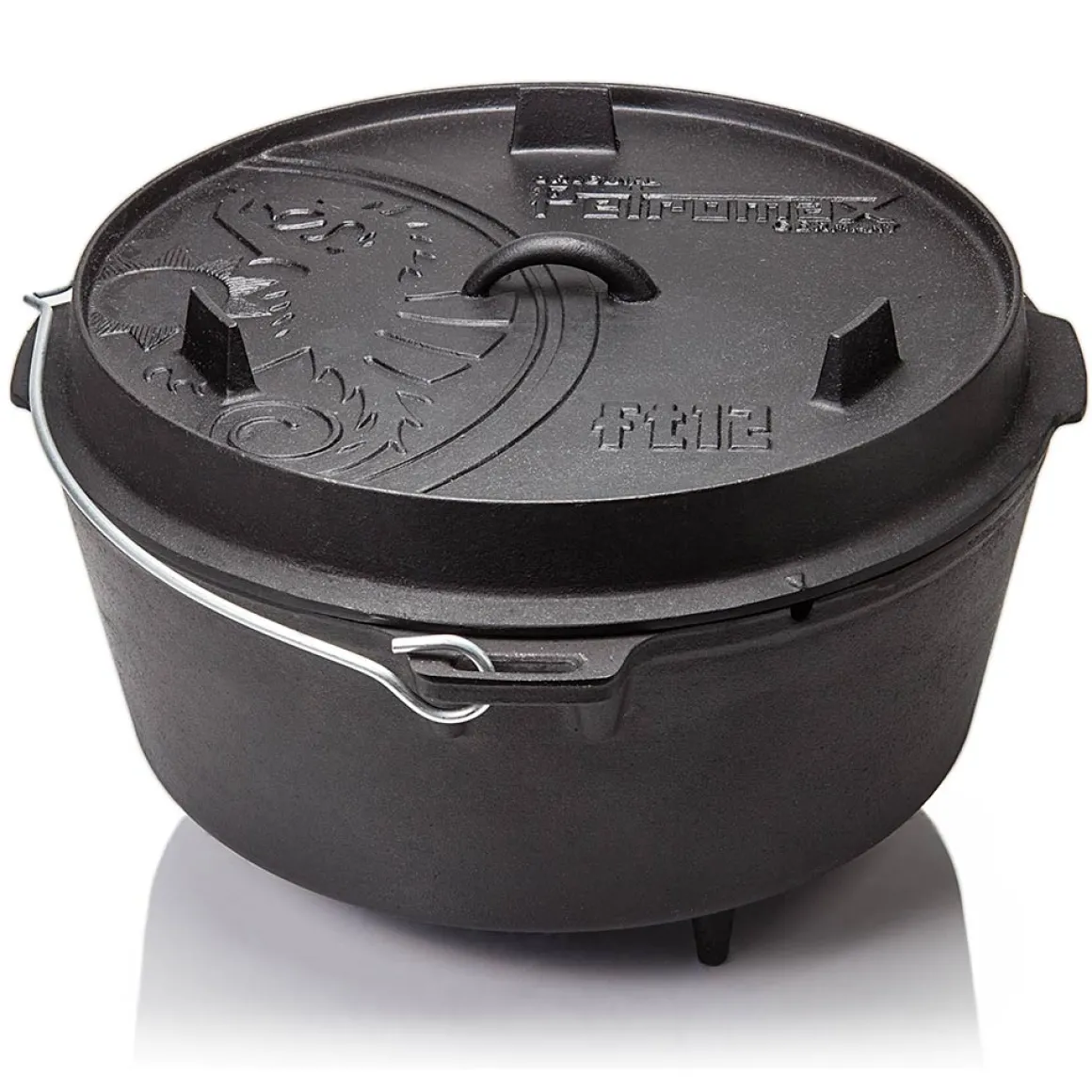 Petromax Dutch Oven ft 12" - 11,5 liter støbejernsgryde