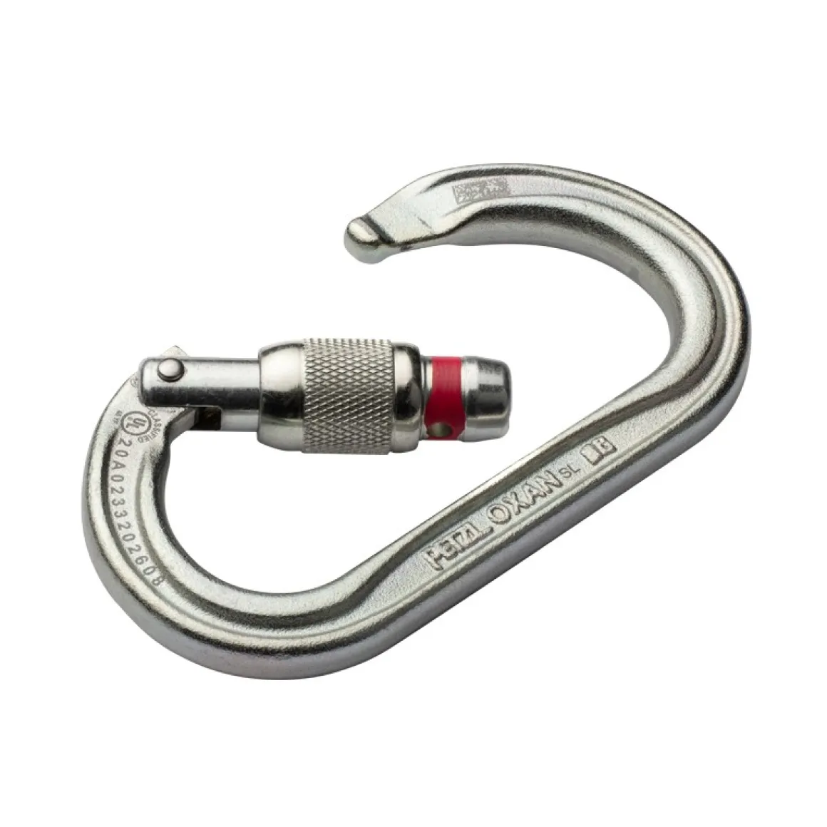 Petzl Oxan Screw-Lock stålkarabin KL