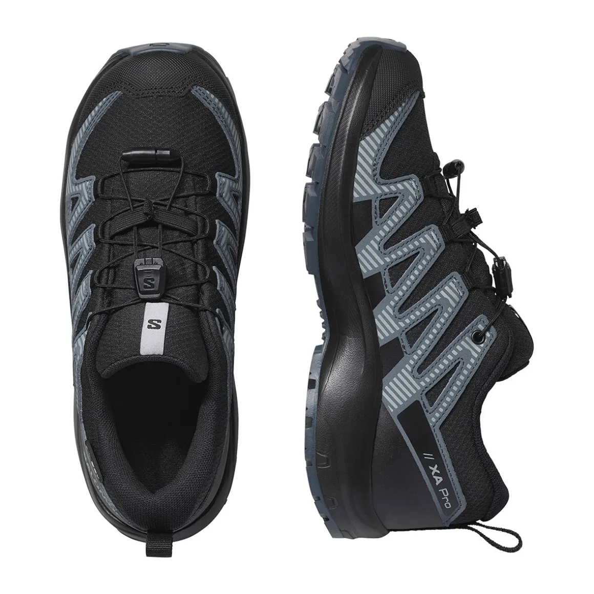 Salomon Youth XA Pro V8 WP vandresko, junior (Black Quarry)