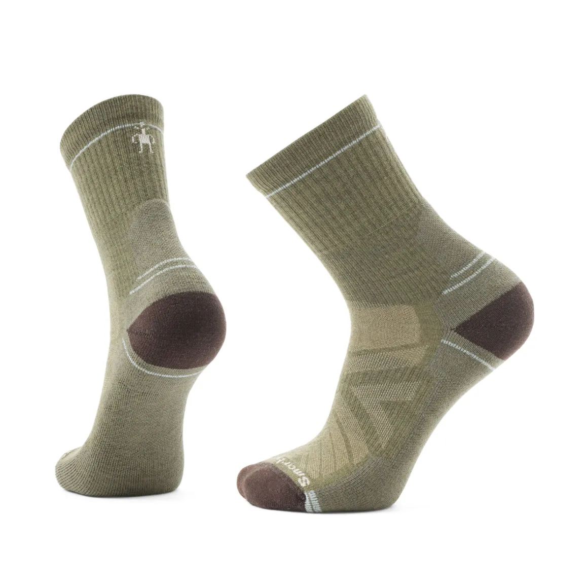 Smartwool Hike Light Cushion Mid Crew Vandresok, herre (Winter Moss)