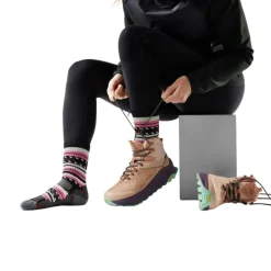 Smartwool Hike Light Cushion Margarita Crew vandresokker, dame (Black)
