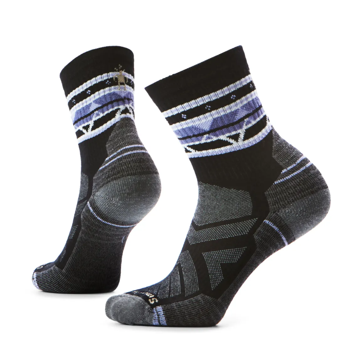 Smartwool Hike Light Cushion Mid Crew Vandresok, dame (Black)