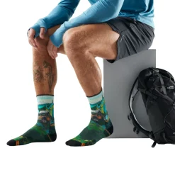 Smartwool Hike Targeted Cushion Crew Trail Trekker Vandresokker, herre (Winter Moss)