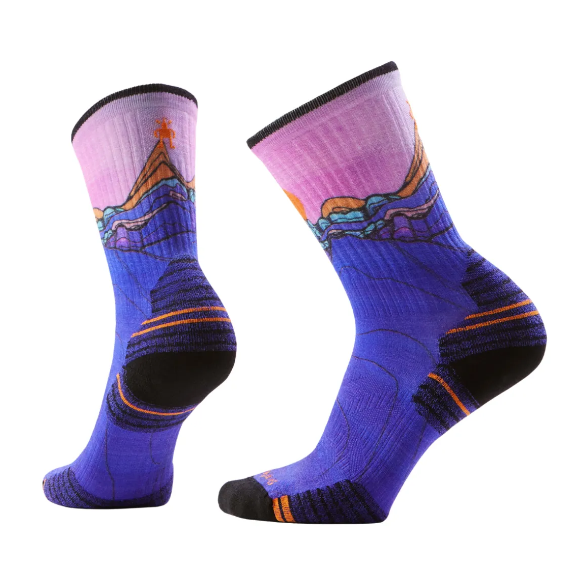 Smartwool Hike Targeted Cushion Crew Sunrise Vandresokker, dame (Deep Navy)