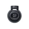 Snorelås rund, sort