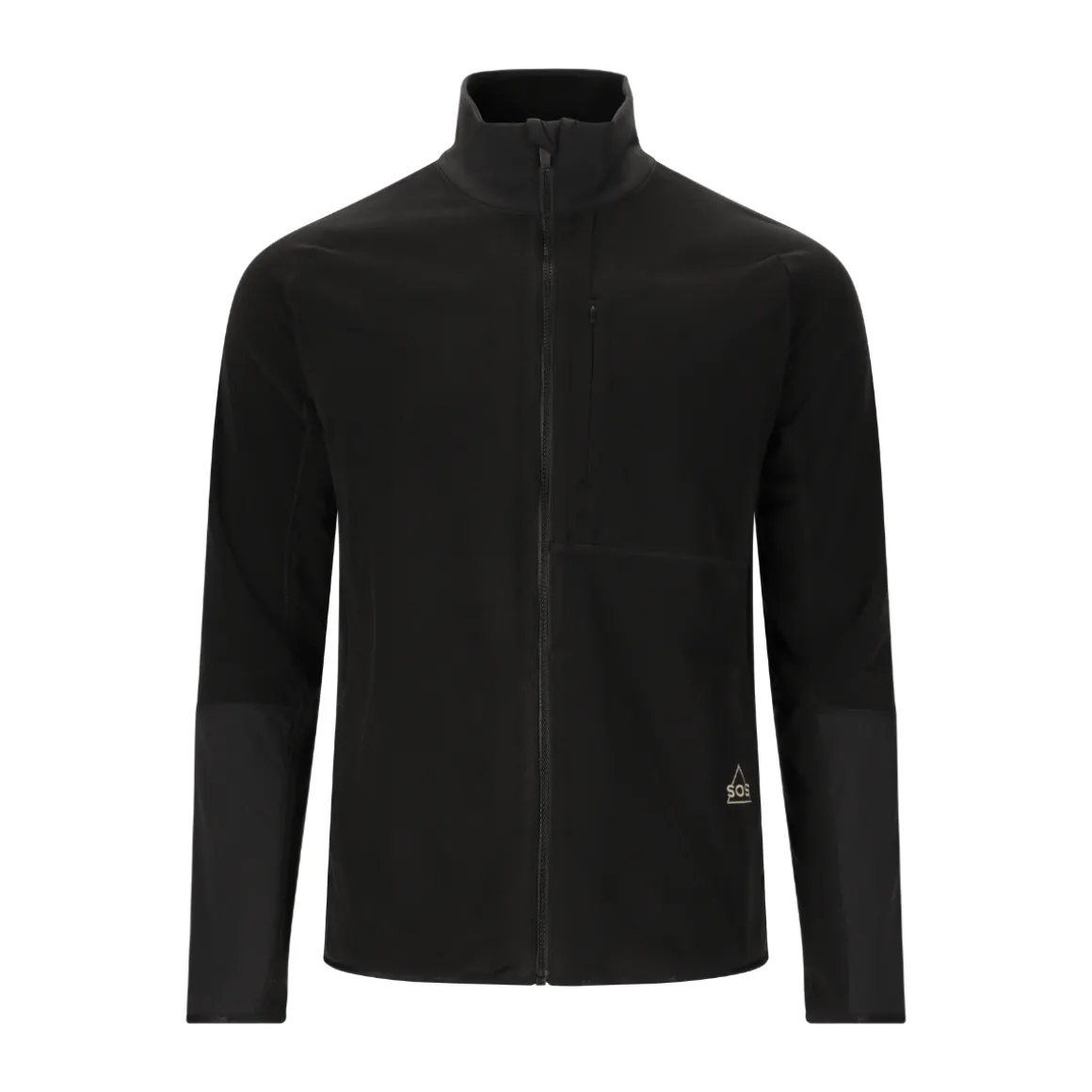 SOS Bromo Midlayer Full Zip Fleece, herre (Black)
