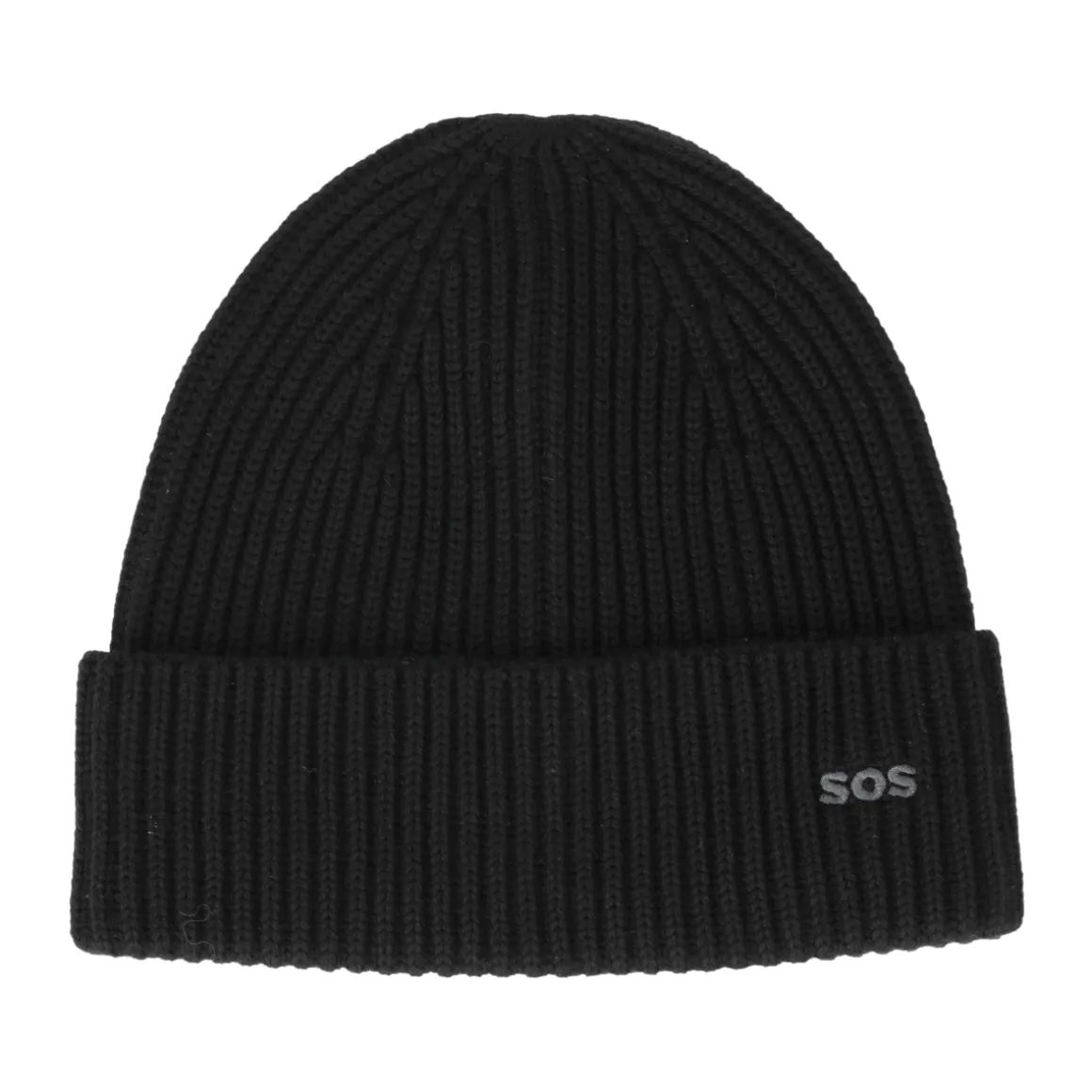 SOS Girdwood Wool Beanie (Black)