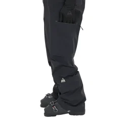 SOS Kula 3-lags Shell Bib Skibukser, herre (Black)