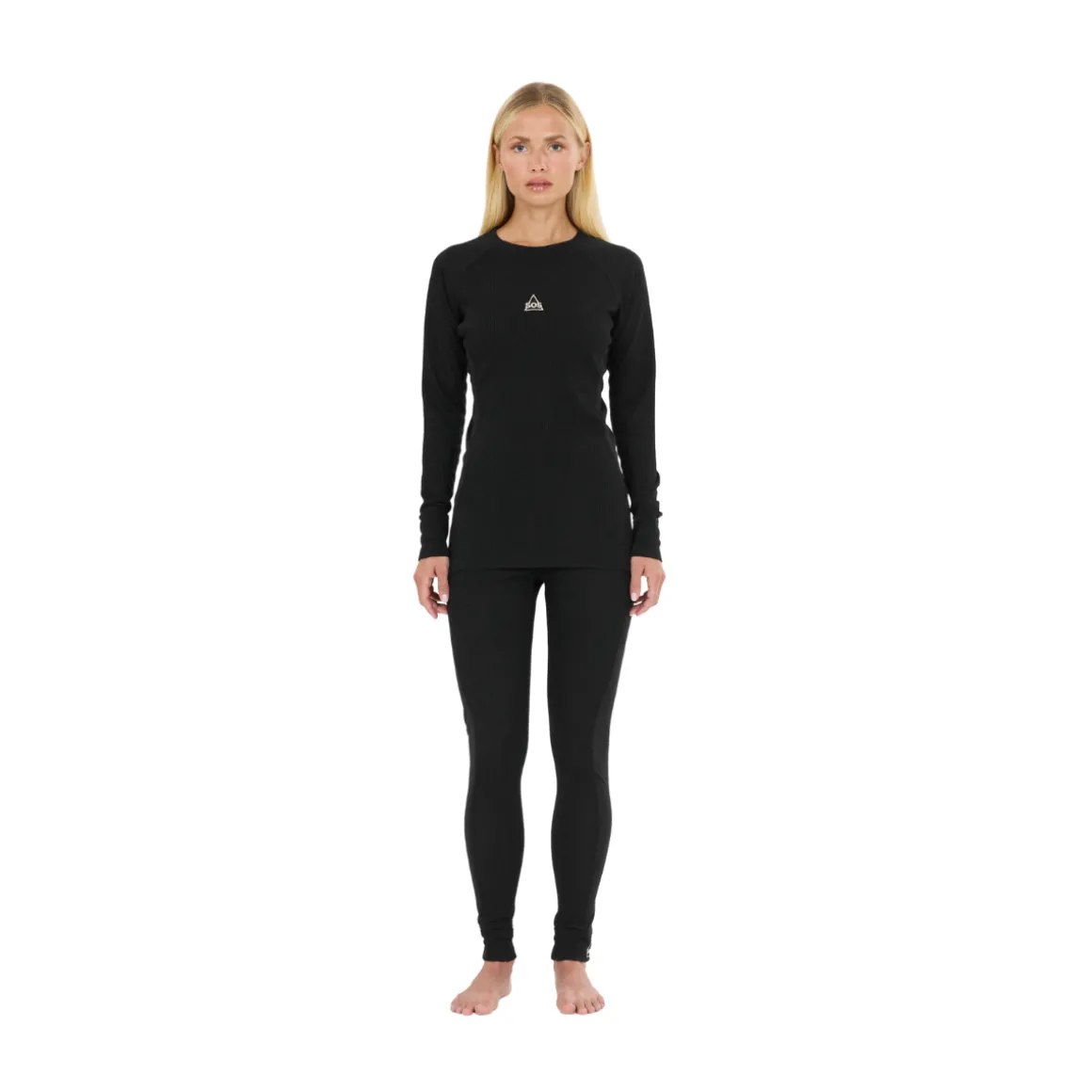 SOS Namsan Baselayer Skiundertøj, dame (Black)
