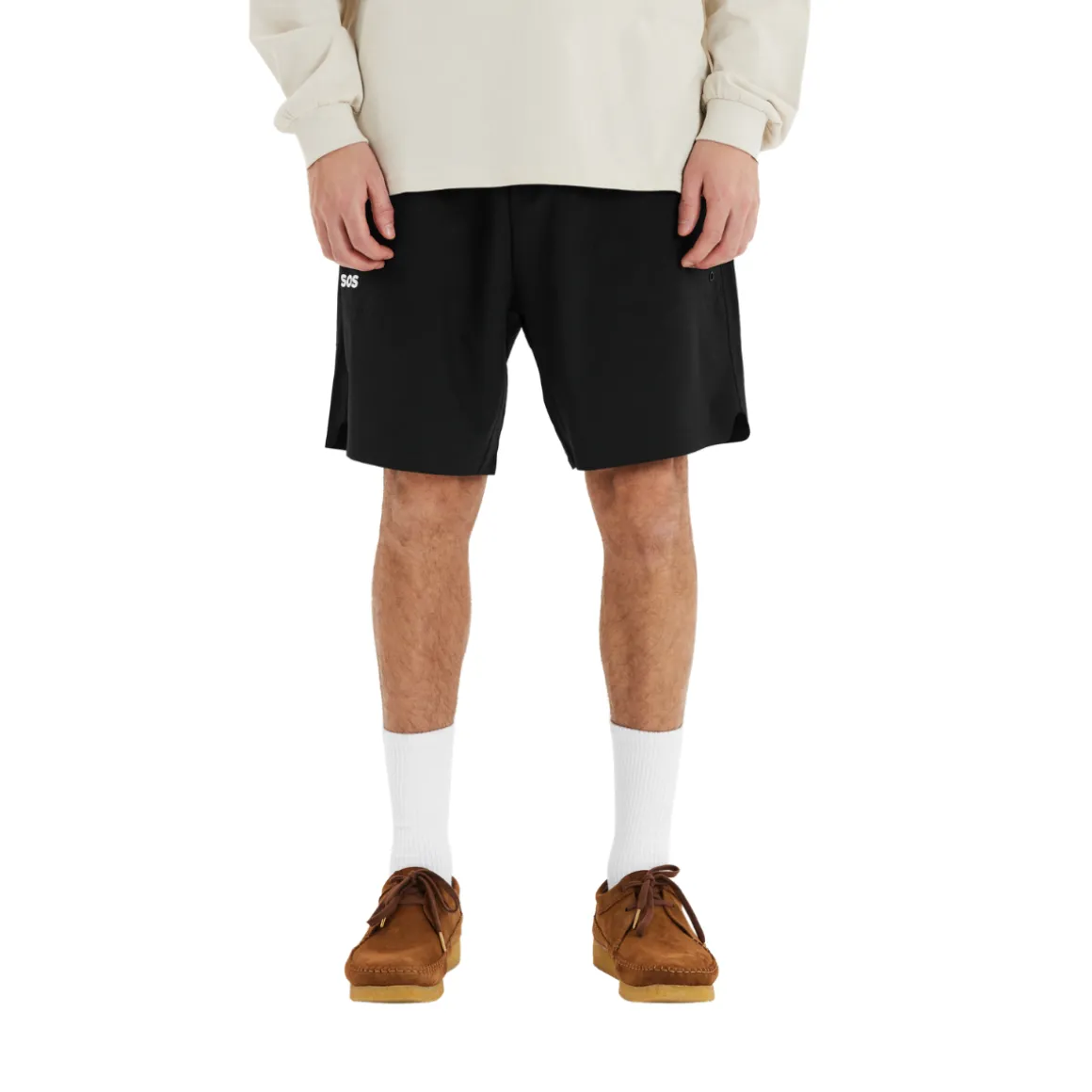 SOS Niseko shorts, unisex (Black)