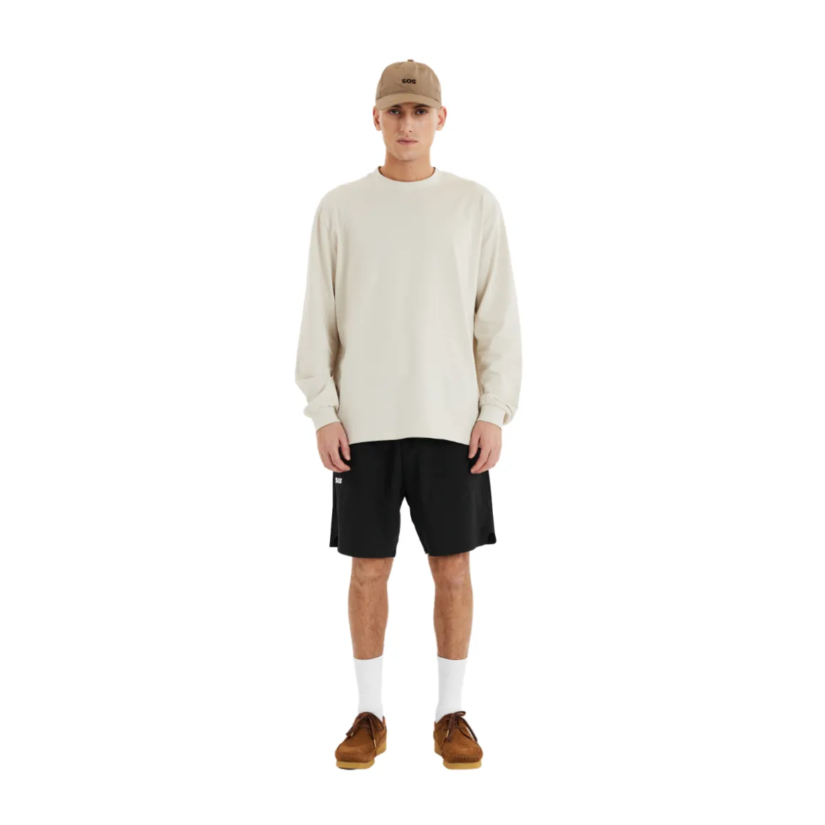 SOS Niseko shorts, unisex (Black)