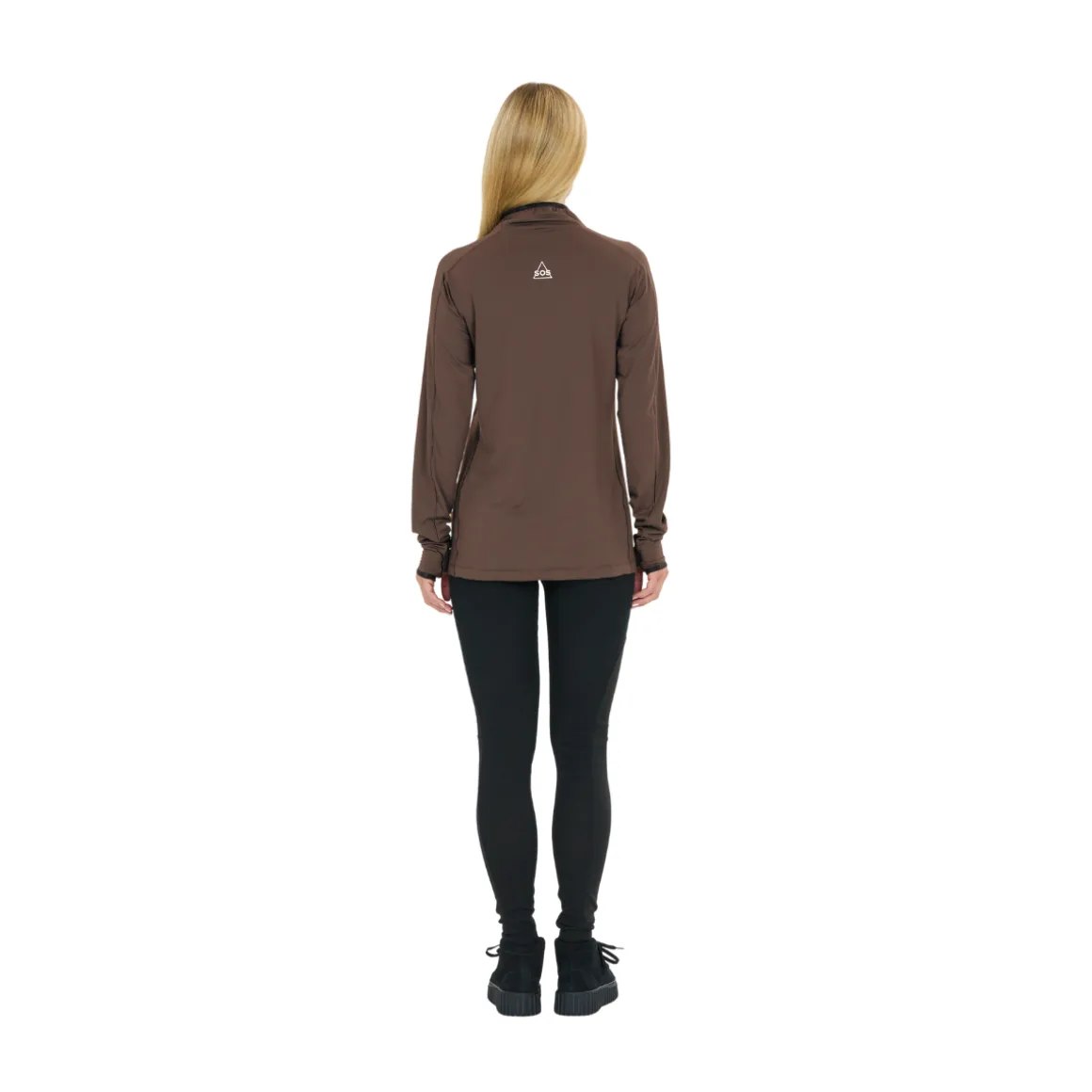 SOS Timberline Half Zip Skipulli, dame (Delicioso)
