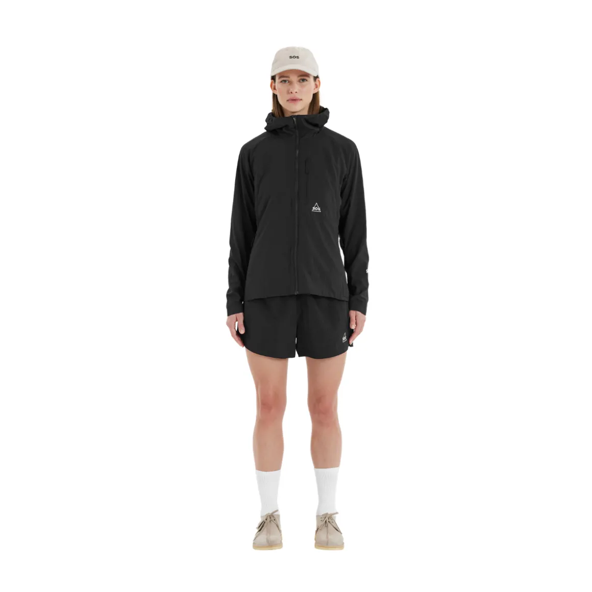 SOS Whitsunday Shorts, dame (Black)