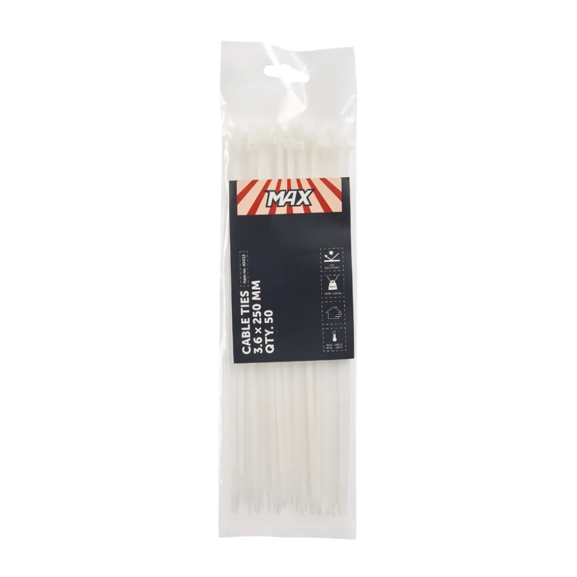 Strips 50stk 250x3,6mm