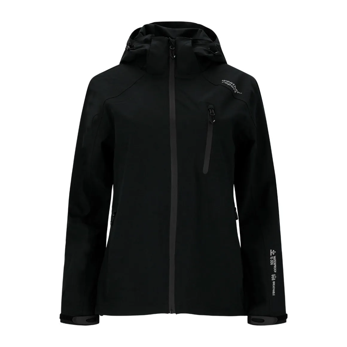 Weather Report Camelia regnjakke, dame (Black)