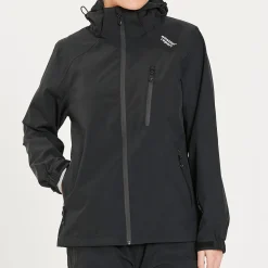 Weather Report Camelia regnjakke, dame (Black)