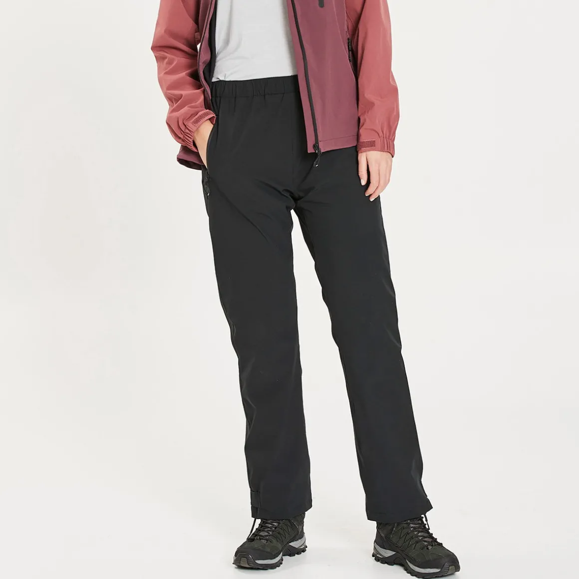 Weather Report Camelia regnbukser, dame (Black)