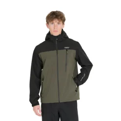 Weather Report Delton Jacket regnjakke, herre (Black Ink)