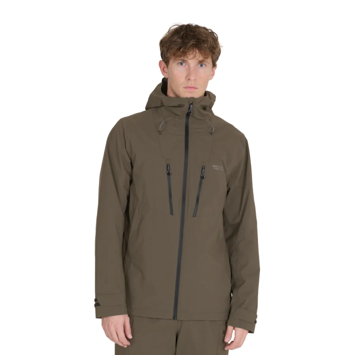 Weather Report Harbor Jacket regnjakke, herre (Black Ink)