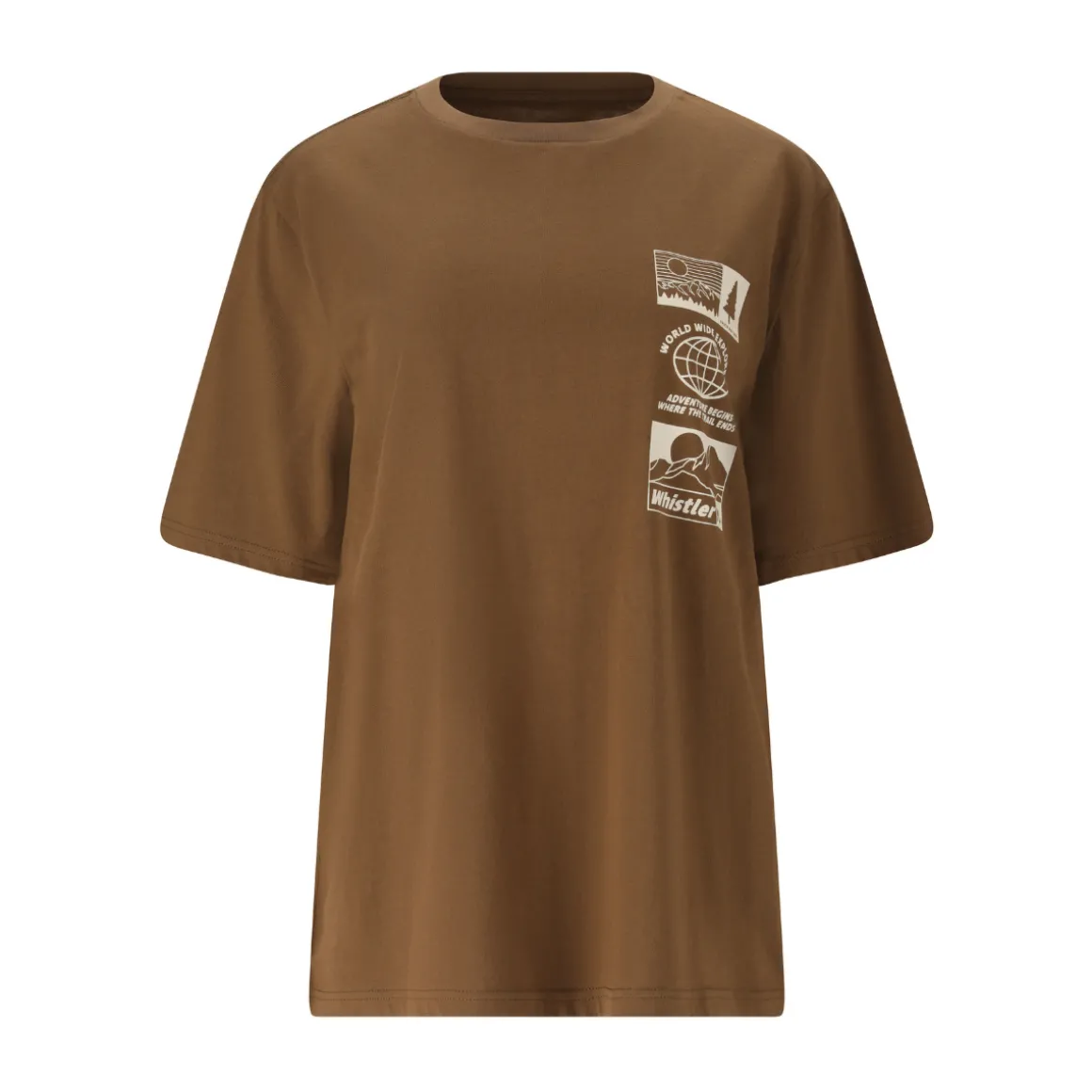 Whistler Arwen T-shirt, dame (Teak)