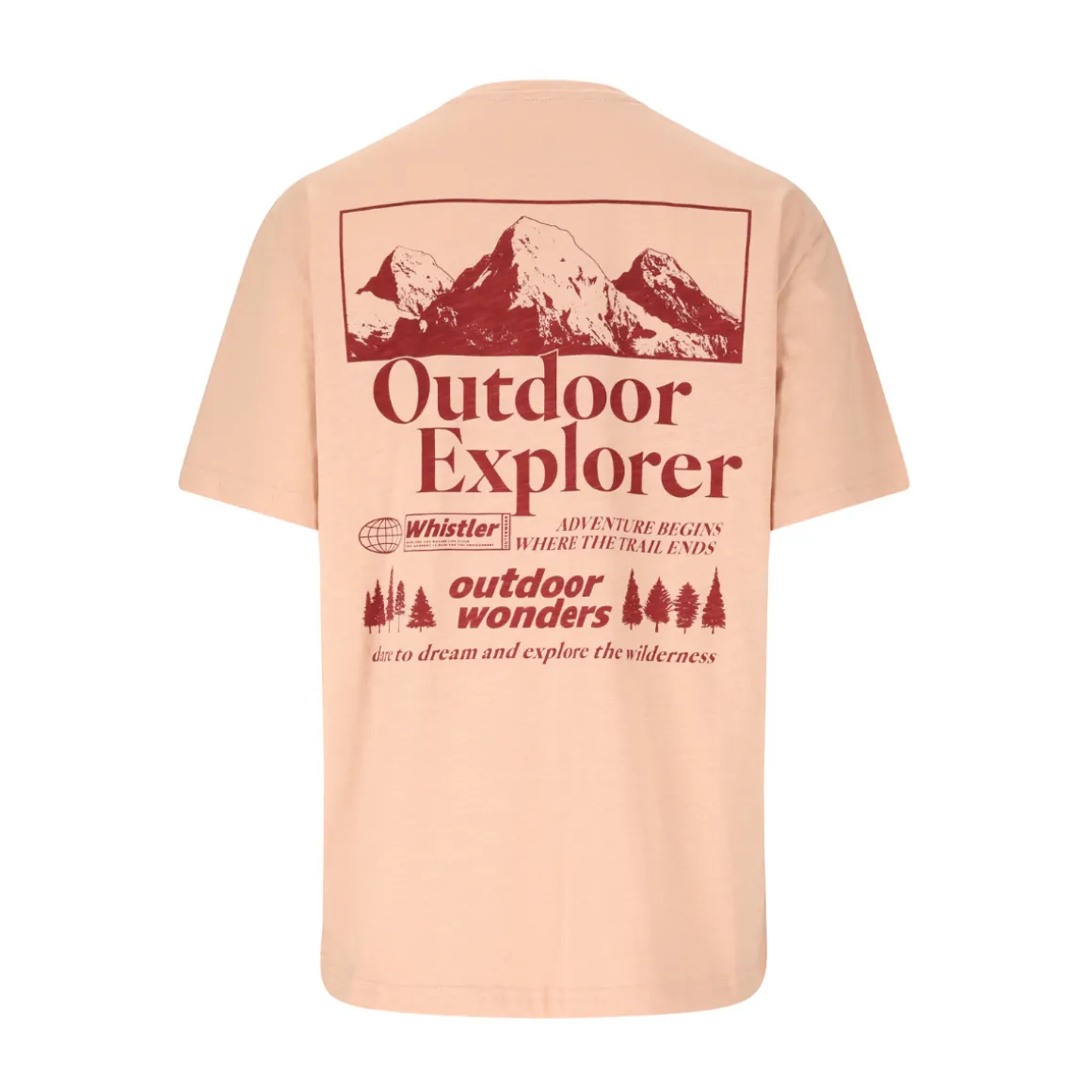 Whistler Kunta T-shirt, dame (Rosa Dust)