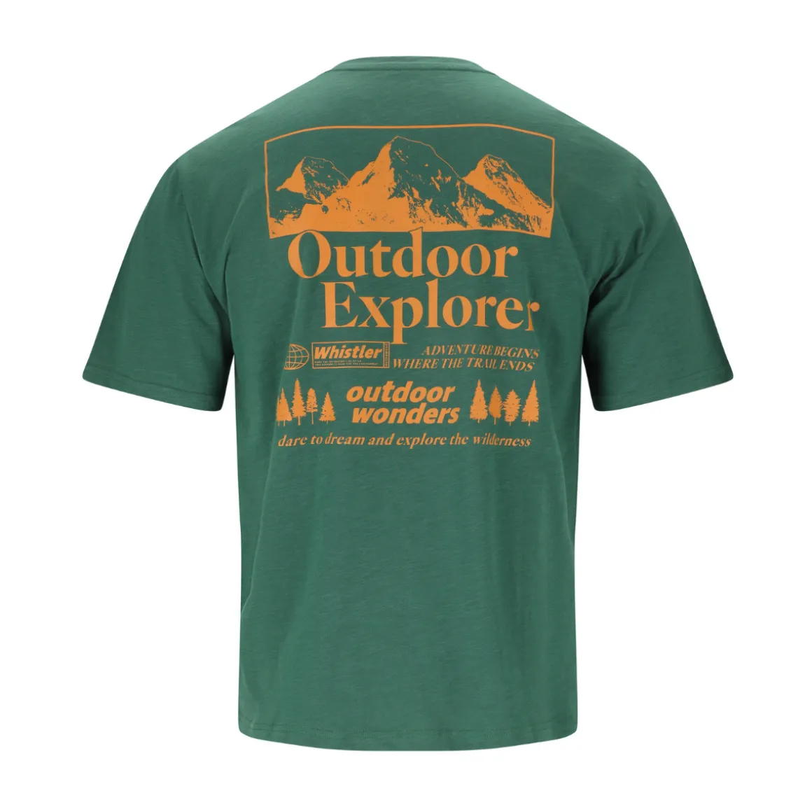 Whistler Kunta T-shirt, herre (Trekking Green)